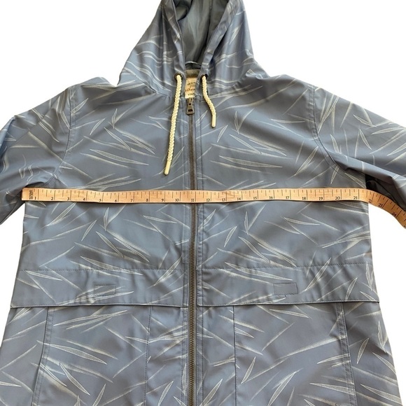 Weatherproof Rain Slicker Blue White Women’s Medium - Picture 3 of 9